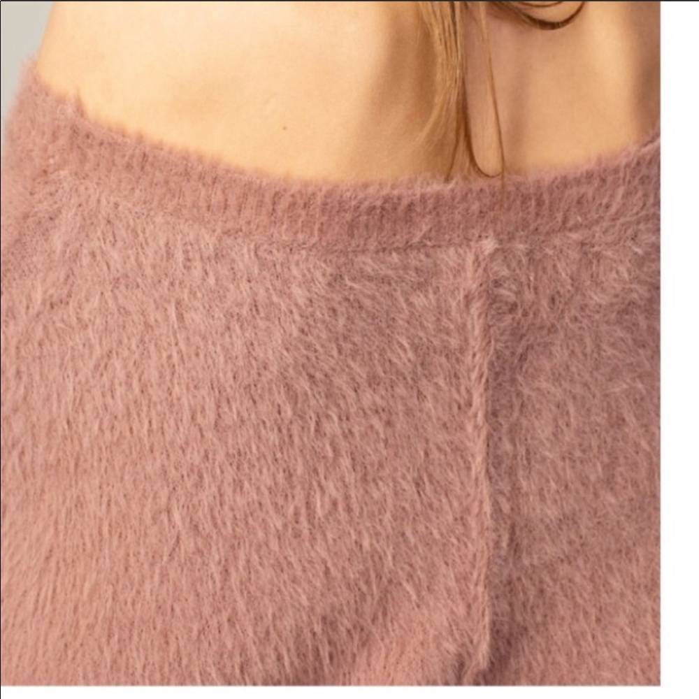 Soft Fuzzy Fur Multi-Way Top - image 3